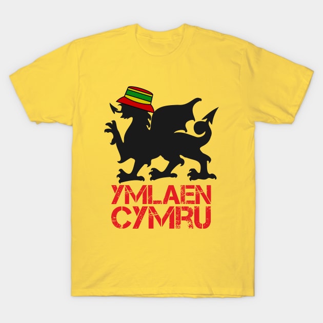 Ymlaen Cymru, Come on Wales T-Shirt by Teessential